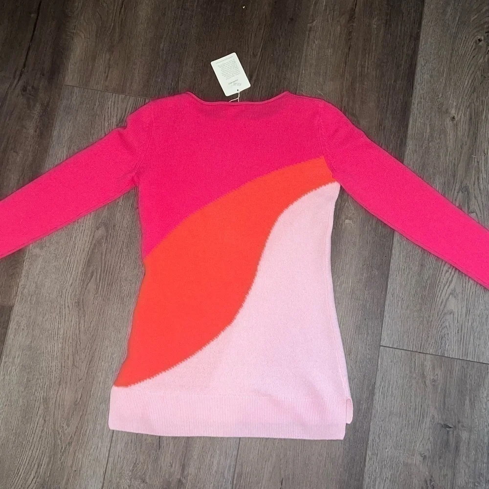 NWT Kinross Cashmere sweater. - Picture 2 of 4